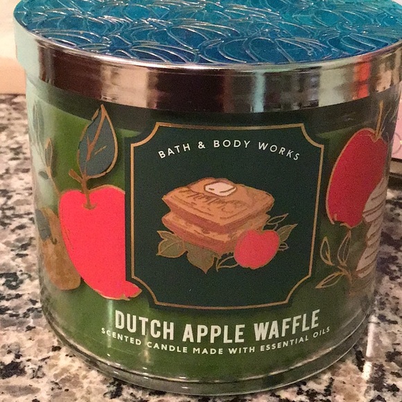 đ Bbw Dutch apple candle